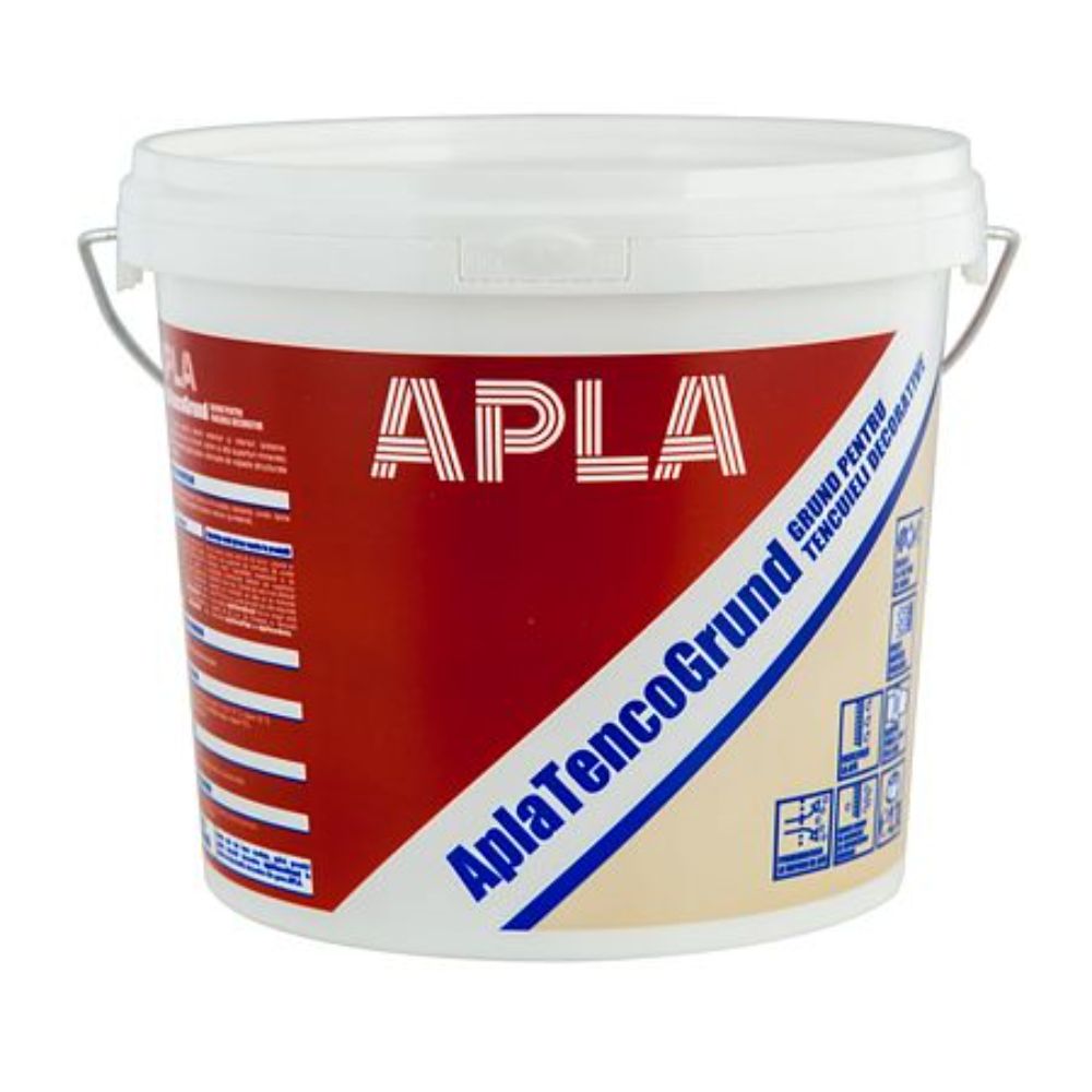 Oferte la Grund pentru tencuiala Apla Tencogrund, interior/exterior, silk, 2.7 l