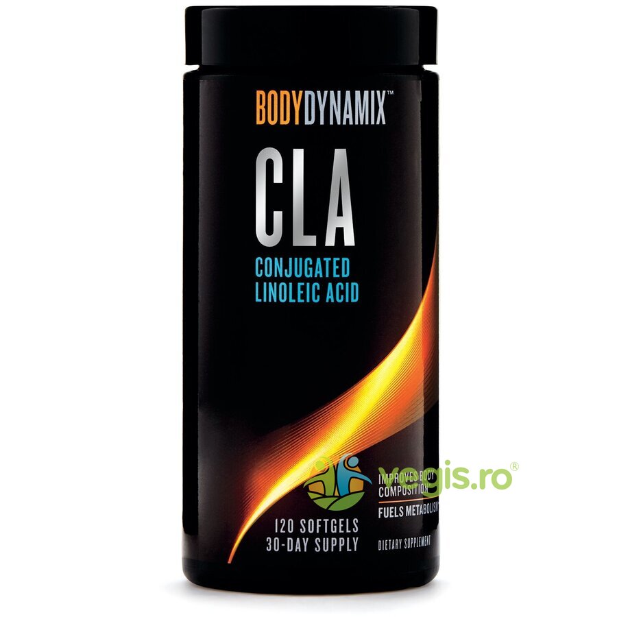 Oferte la CLA-Acid Linoleic Conjugat (CLA Conjugated Linoleic Acid) BodyDynamix 120cps moi