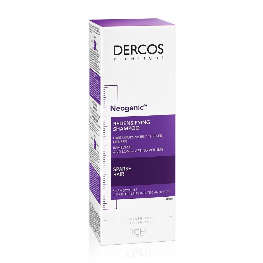 Oferte la Vichy Sampon redensificator par rar Dercos Neogenic (Concentratie: Sampon, Gramaj: 200 ml)
