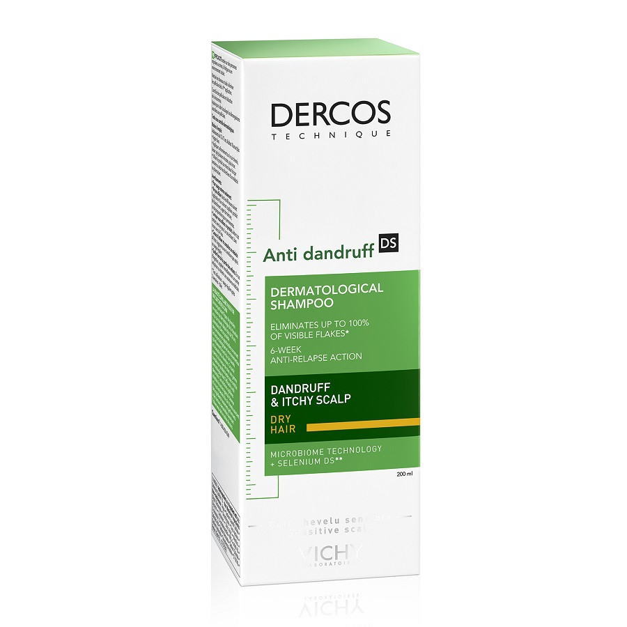 Oferte la Vichy Sampon Dercos anti-matreata pentru par normal si uscat (Concentratie: Sampon, Gramaj: 200 ml)