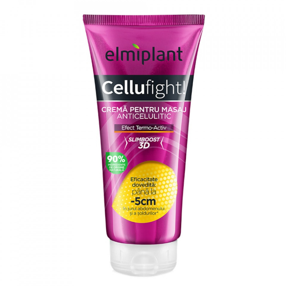 Oferte la Crema Pentru Masaj Anticelulitic Cellufight Elmiplant (Gramaj: 200 ml, Concentratie: Crema anticelulitica)