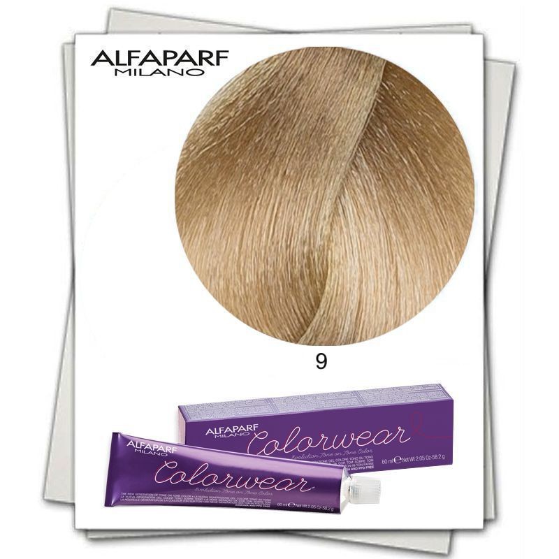 Oferte la Vopsea Fara Amoniac Alfaparf Milano Color Wear (Concentratie: Vopsea permanenta, Gramaj: 60 ml, Culoare vopsea: 9 Biondo Chiarissimo)
