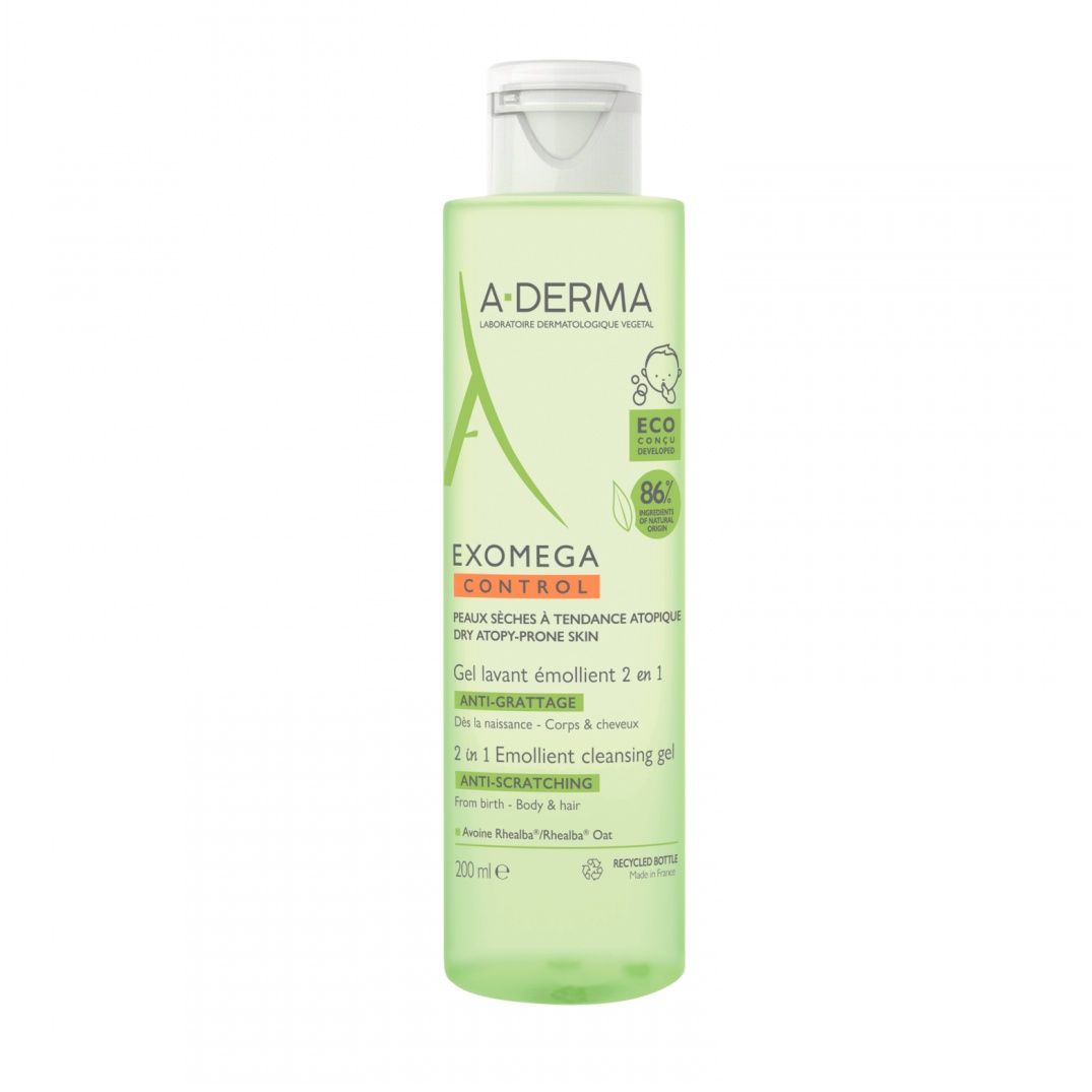 Oferte la Gel spumant 2 in 1 Exomega Control A- Derma (Concentratie: Gel, Gramaj: 200 ml)