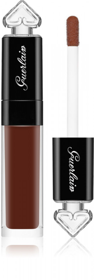 Ruj de buze mat Guerlain La Petite Robe Noir, 6 ml (Gramaj: 6 ml, Nuanta Ruj: Ambitious 102)