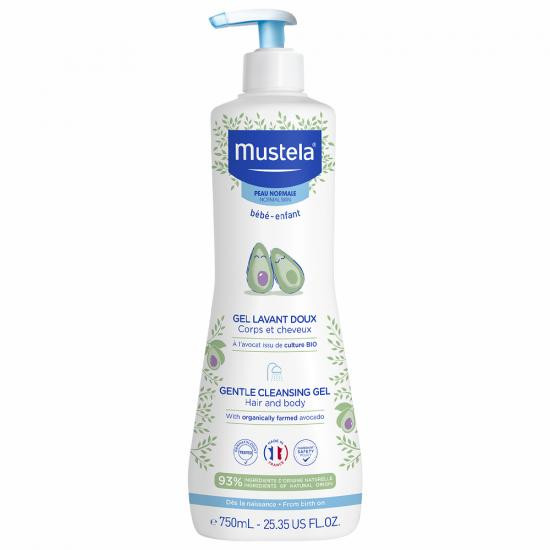 Oferte la Gel de curatare par si corp Mustela (Gramaj: 750 ml, Concentratie: Gel de curatare)