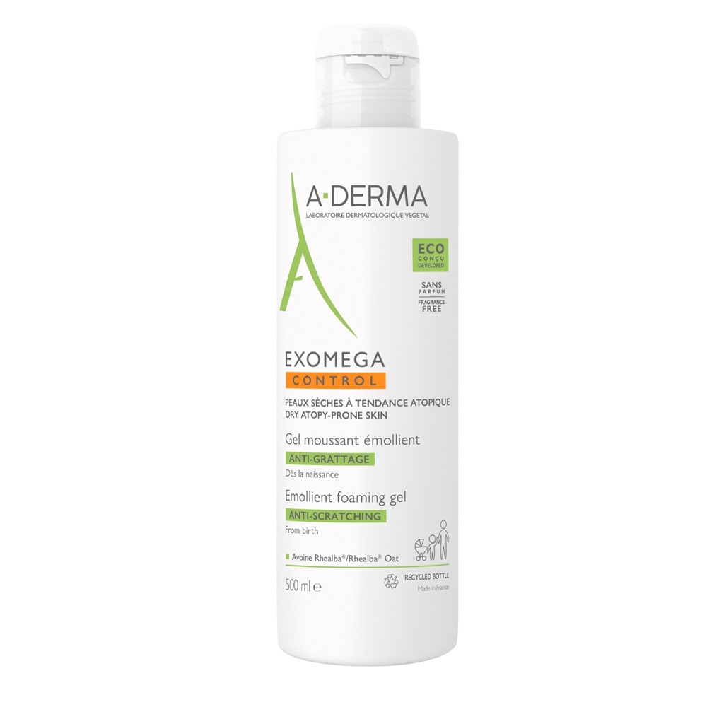 Oferte la Gel spumant emolient Exomega Control A-Derma, 500 ml (Concentratie: Gel, Gramaj: 500 ml)