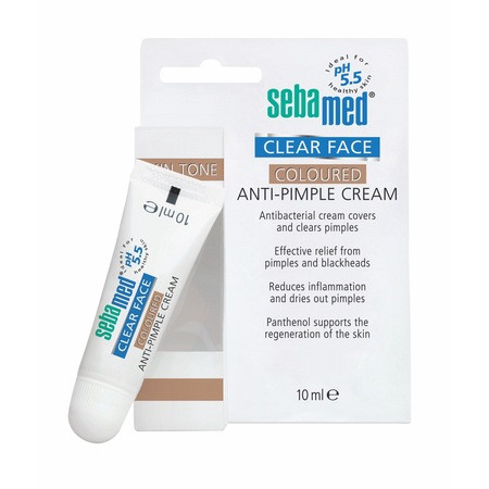 Oferte la Crema corectoare colorata dermatologica antiacneica, Sebamed (Concentratie: Crema, Gramaj: 10 ml)