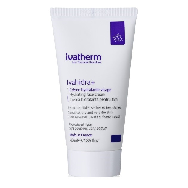 Oferte la Crema hidratanta pentru fata Ivahidra+ Ivatherm (Concentratie: Crema, Gramaj: 40 ml)