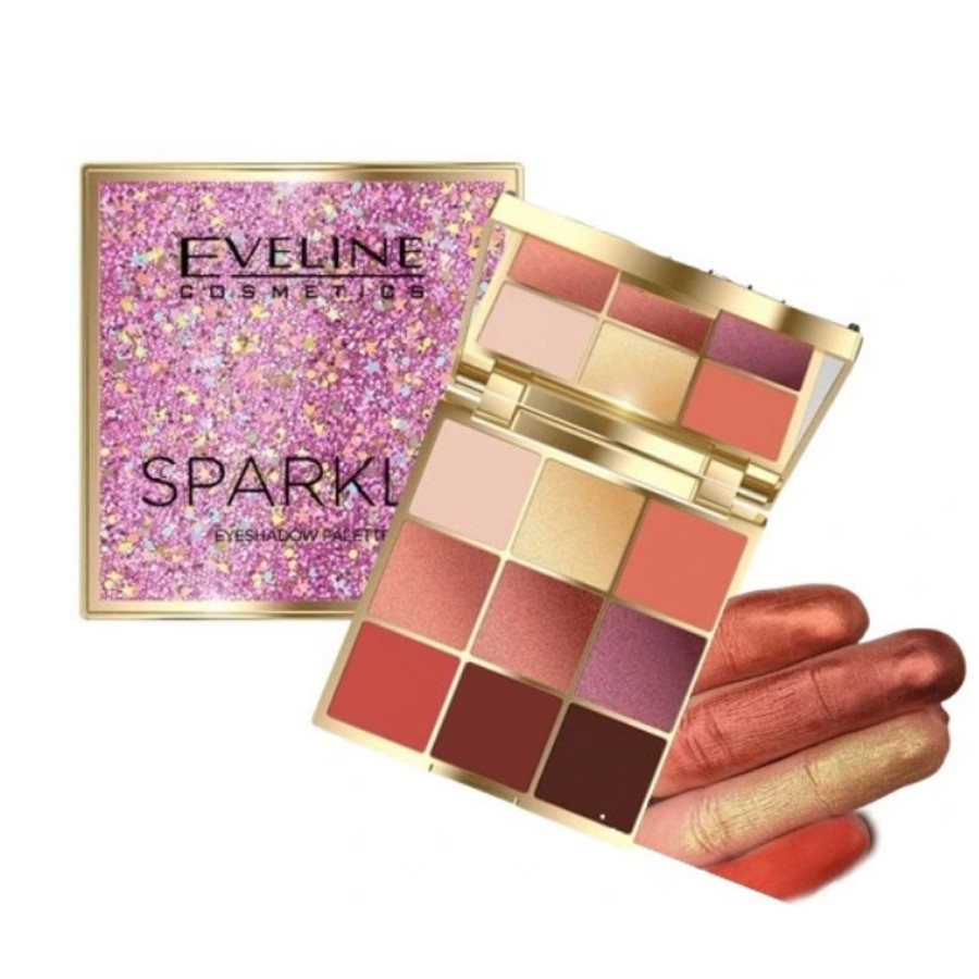 Oferte la Paleta de farduri Eveline Cosmetics Sparkle (Concentratie: Trusa de farduri, Gramaj: 19 g)
