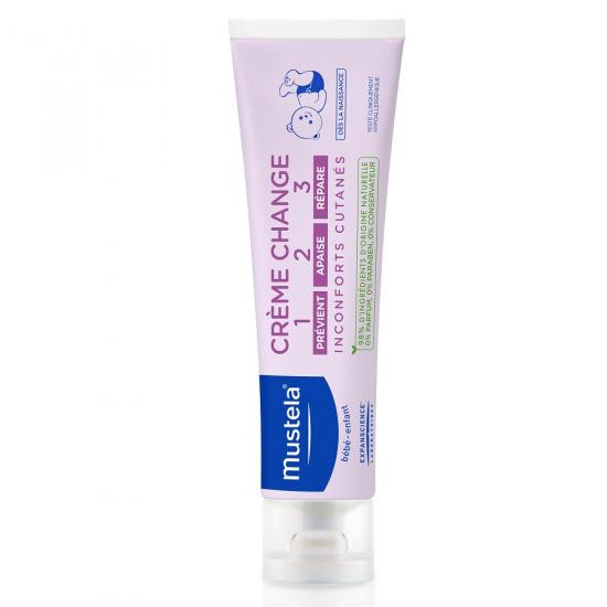 Oferte la Crema pentru schimbatul scutecului Vitamin Barrier 1-2-3, Mustela (Concentratie: Crema, Gramaj: 50 ml)