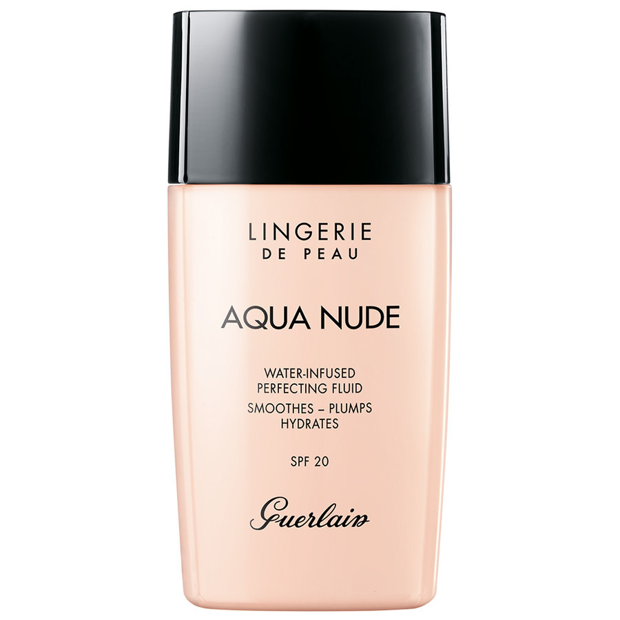 Oferte la Fond de ten Guerlain Lingerie De Peau Aqua SPF 20 (Concentratie: Fond de ten, Nuanta fond de ten: 06W Very Deep Warm)