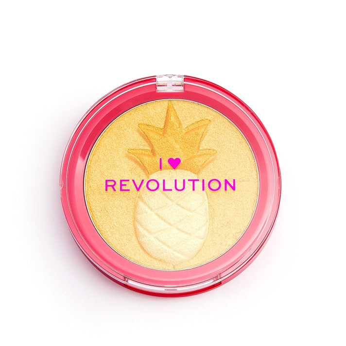 Oferte la Makeup Revolution Iluminator I Heart Revolution Fruity (Gramaj: 9,1 g, Culoare produse: Pineapple, Concentratie: Iluminator)