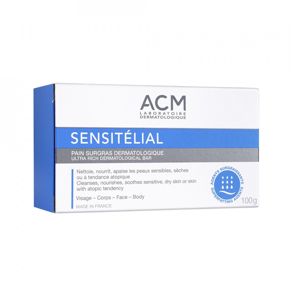 Oferte la Sapun dermatologic nutritiv Acm Sensitelial (Gramaj: 100 g, Concentratie: Sapun)