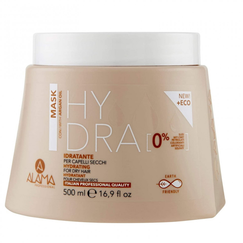Oferte la Masca hidratanta pentru par uscat, ALAMA Hydra (Concentratie: Tratamente pentru par, Gramaj: 500 ml)