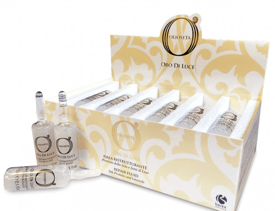 Oferte la Tratament Reparator ORO DI LUCE (Concentratie: Tratamente pentru par, Gramaj: 12 fiole x 15 ml)