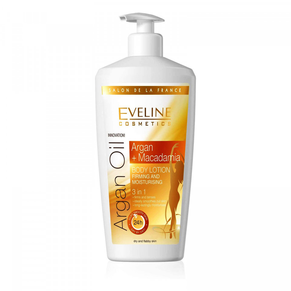Oferte la Lotiune de corp Eveline Cosmetics bioArgan (Concentratie: Lotiune de Corp, Gramaj: 350 ml)