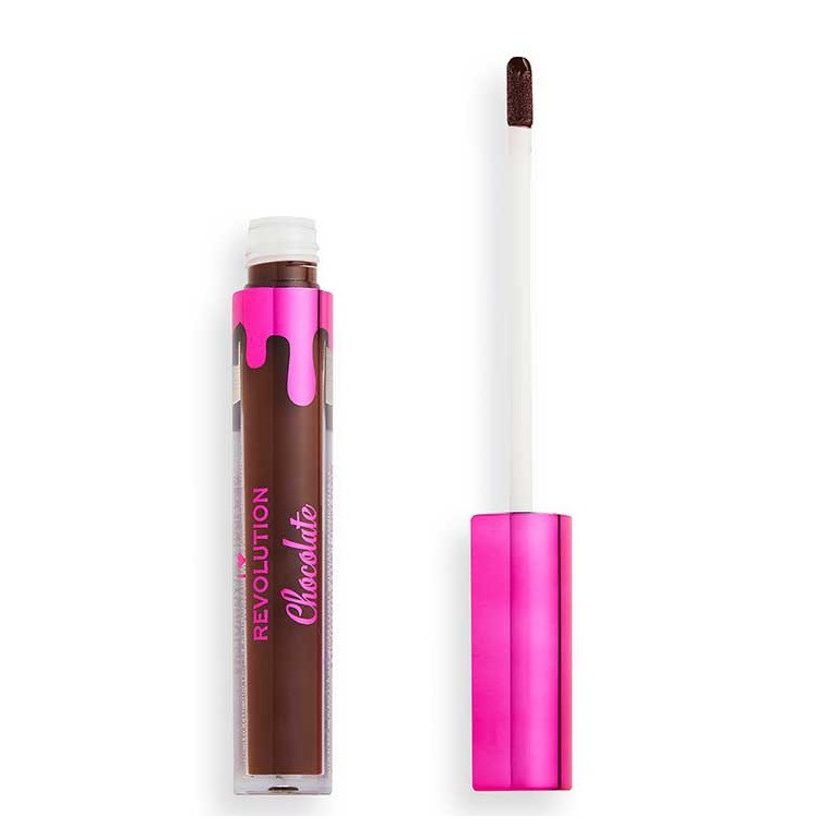 Oferte la Luciu de buze Make Up Revolution I Heart Revolution Chocolate Lip Gloss (Concentratie: Lipgloss / Luciu de buze, Nuanta Ruj: Mocha, Gramaj: 3,20 ml)