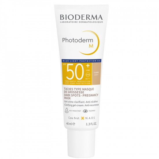 Oferte la Gel-crema corectoare cu SPF50+ deschis Bioderma Photoderm M, 40 ml (Concentratie: Crema, Gramaj: 40 ml)