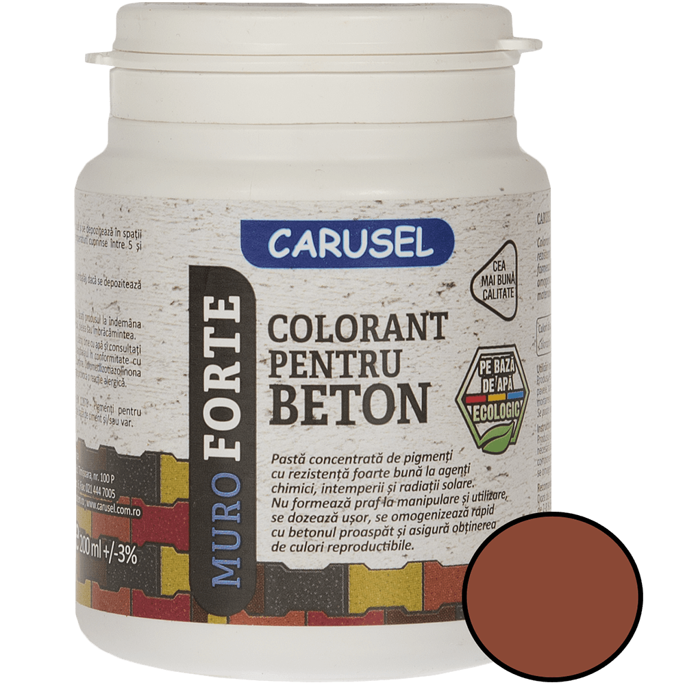 Oferte la Colorant pentru beton Carusel, maro, 200 ml