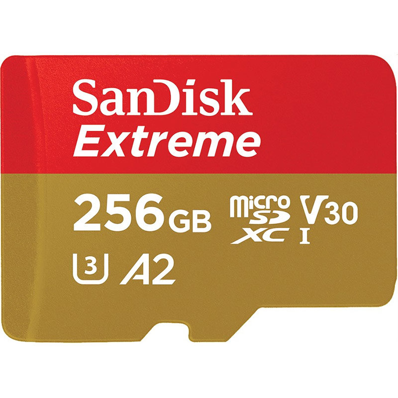 Oferte la Card Extreme R190/W130 microSDXC 256GB UHS-I U3 A2 Clasa 10 cu adaptor SD