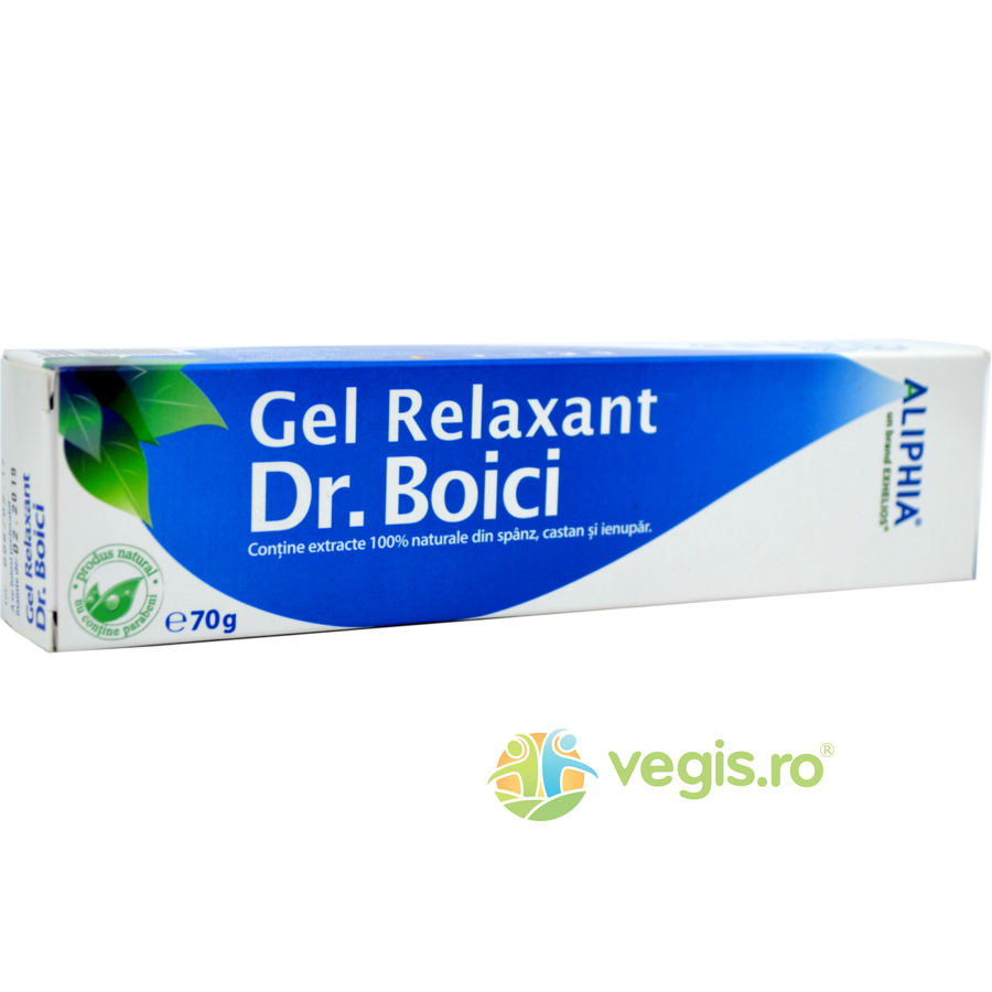 Oferte la Gel Relaxant Spanz, Castan si Ienupar Dr. Boici 70g
