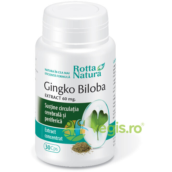 Oferte la Ginkgo Biloba 60mg 30cps