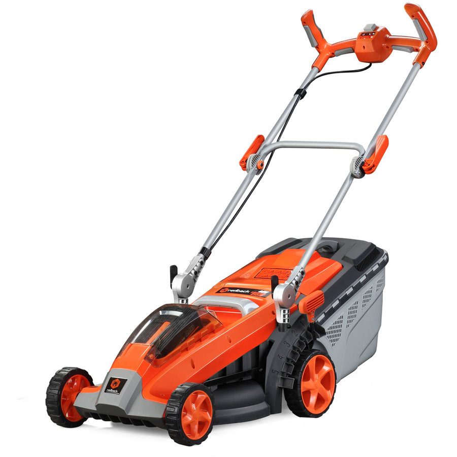 Oferte la Masina de Tuns Gazonul E137C Acumulatori 40V 370mm 40l Reglaj Central Solo Rosu
