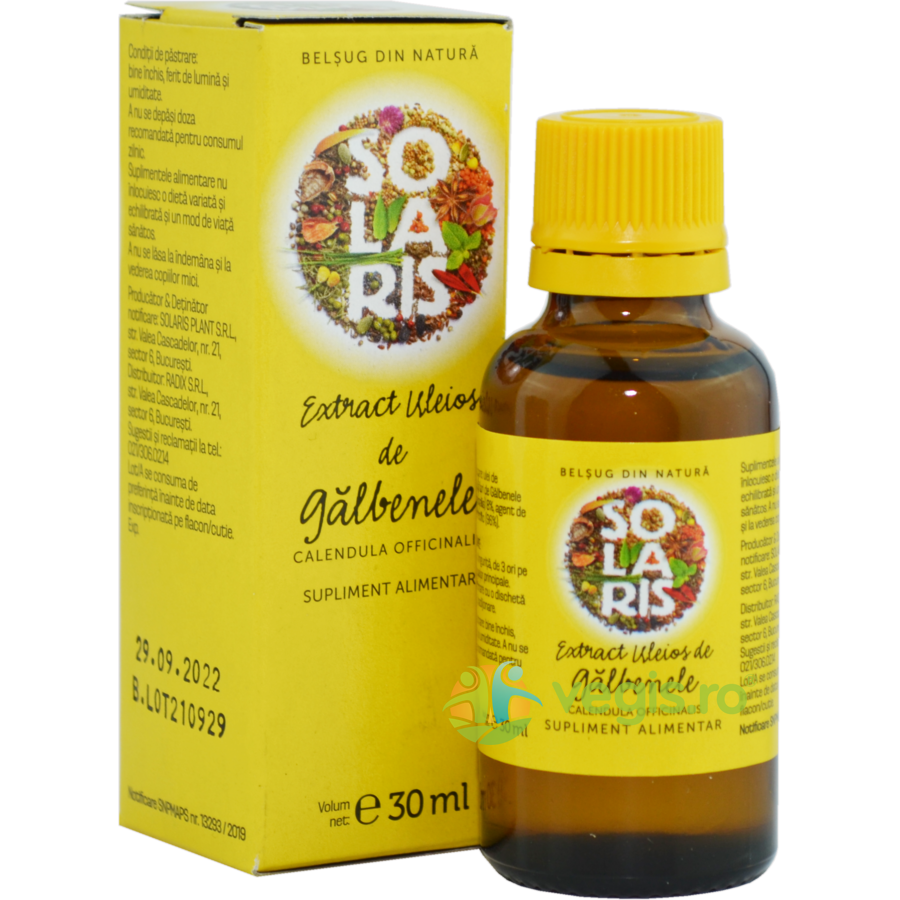 Oferte la Extract Uleios Galbenele 30ml