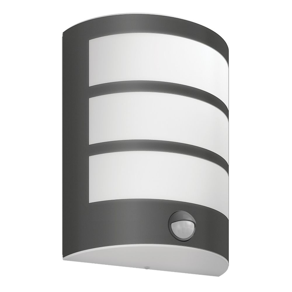 Oferte la Aplica exterior Philips Python, cu senzor, antracit, 1x LED, IP44, 4000K, 6W  
