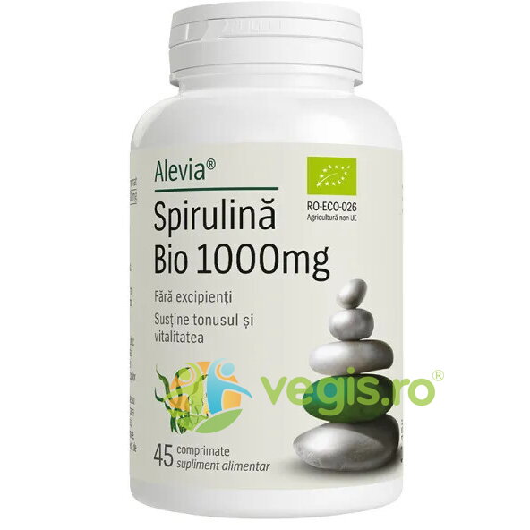 Oferte la Spirulina 1000mg Ecologica/Bio 45cpr
