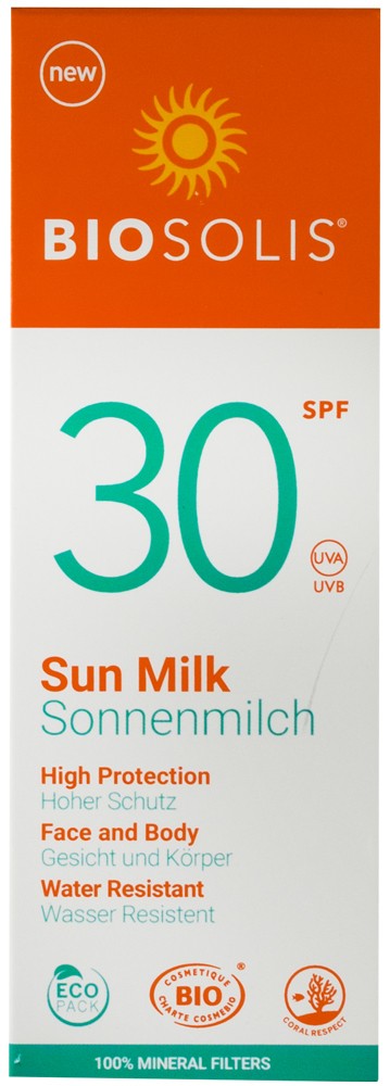 Oferte la Lapte de soare cu protectie solara, SPF 30+, 100ml Biosolis