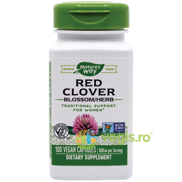 Oferte la Red Clover (Trifoi rosu) 100cps Secom,