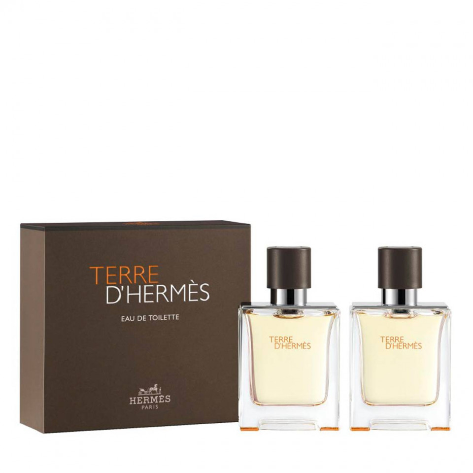 Oferte la Set cadou Terre D'Hermes, Barbati, Apa de Toaleta (Continut set: 50 ml Apa de Toaleta + 50 ml Apa de Toaleta)