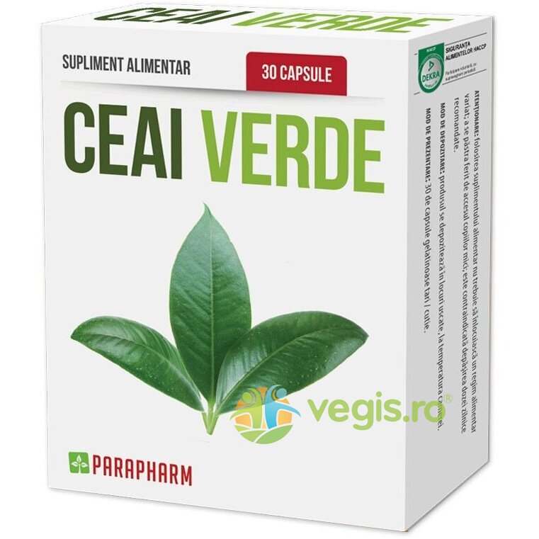 Oferte la Ceai Verde 30cps