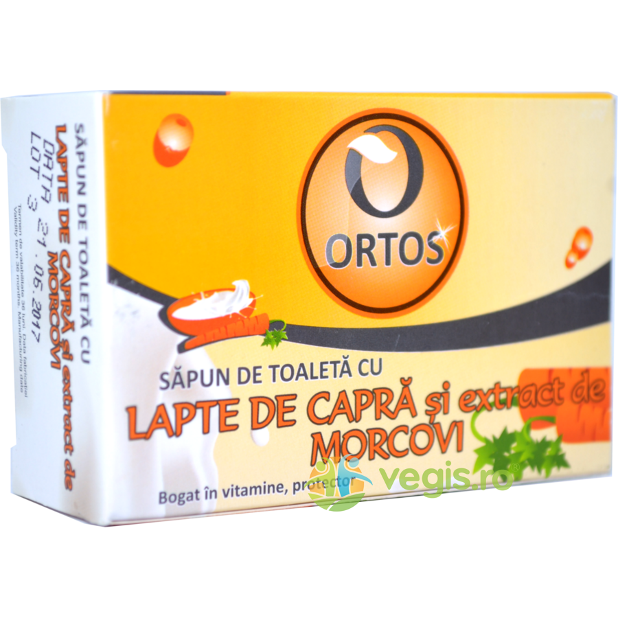 Oferte la Sapun Cu Lapte Capra Si Extract Morcovi 100g