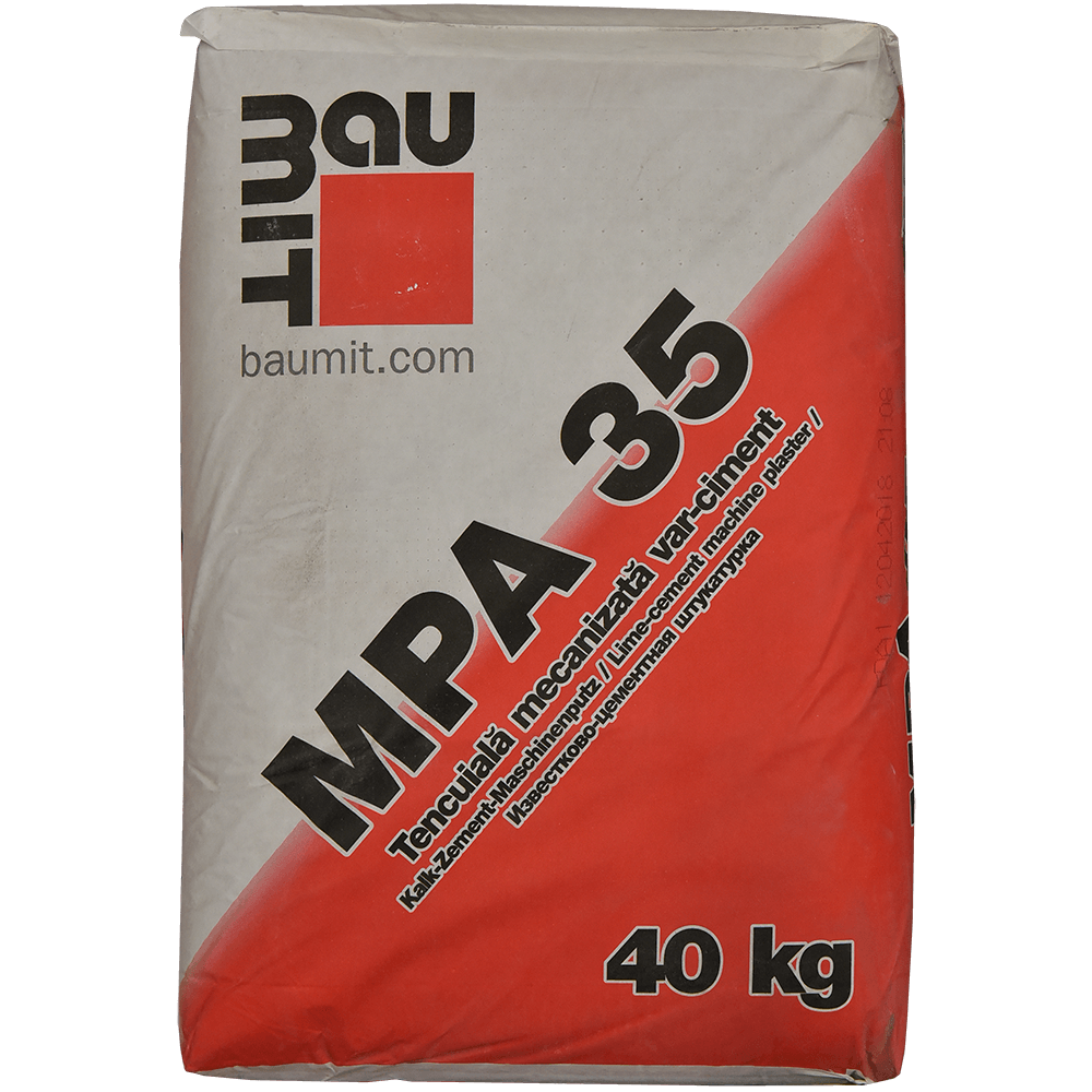 Oferte la Tencuiala mecanizata Baumit MPA 35, 40 kg