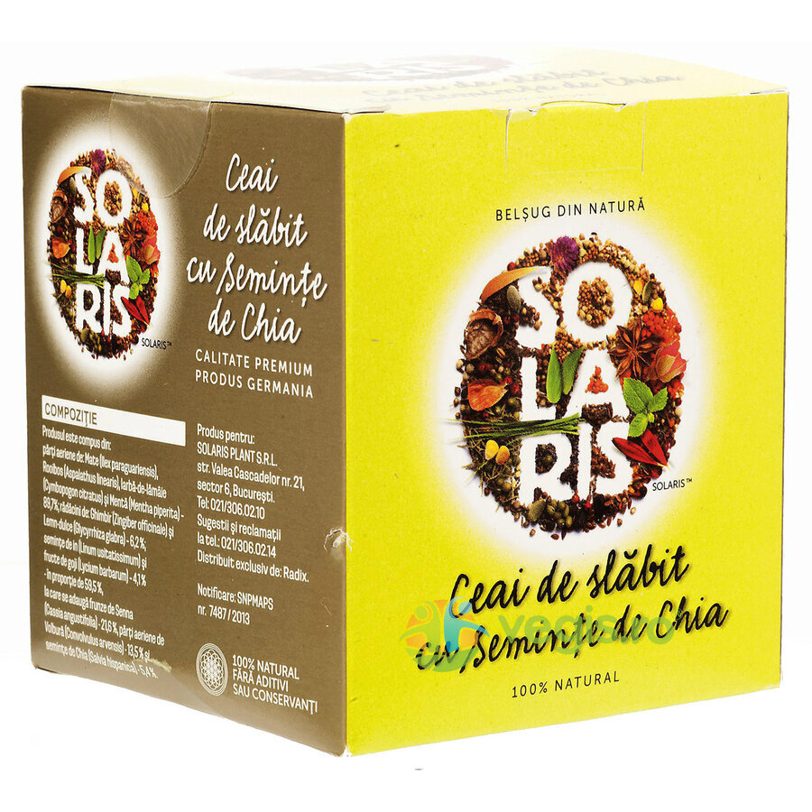 Oferte la Ceai De Slabit Cu Seminte De Chia 2gr x 20dz