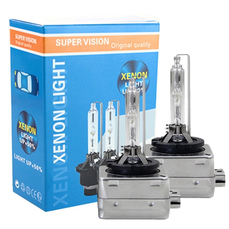 Oferte la Becuri Xenon Techstar® SuperVision D1S, 6000K, 35w, +50%