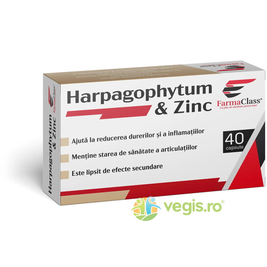 Oferte la Harpagophytum si Zinc 40cps