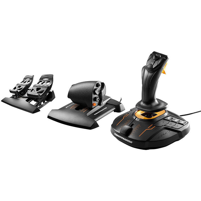 Oferte la Pachet Joystick T.16000M FCS Flight USB Pentru PC Black