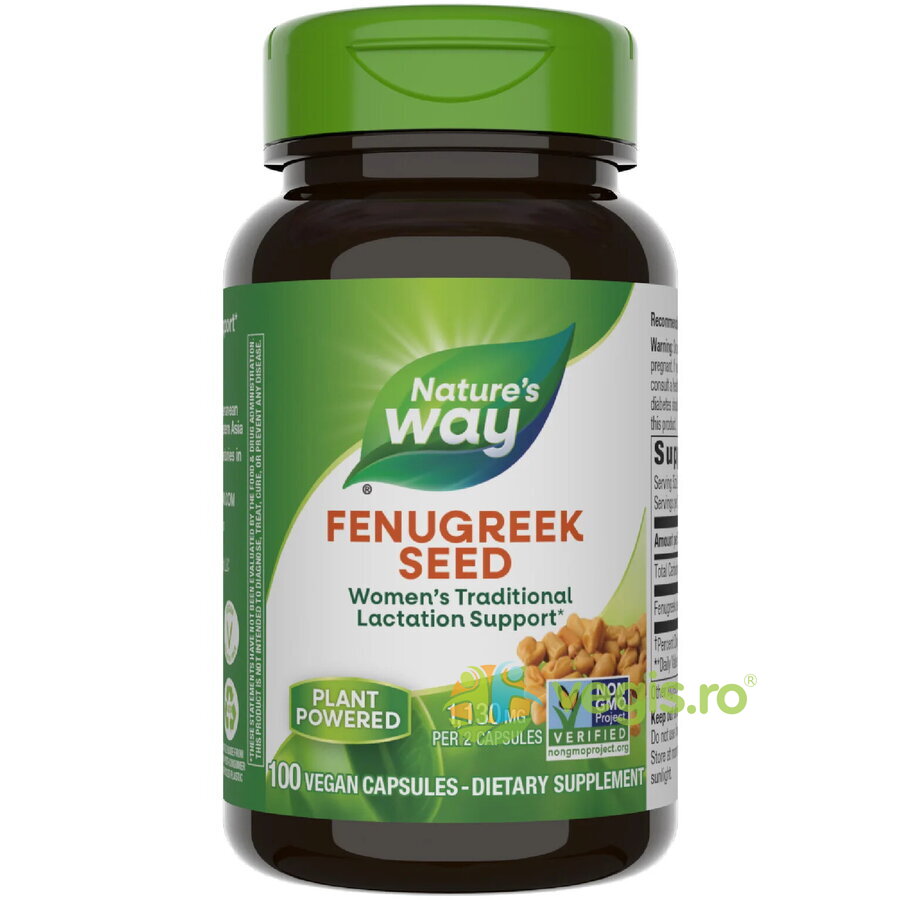 Oferte la Fenugreek 565mg (Schinduf) 100cps Secom,