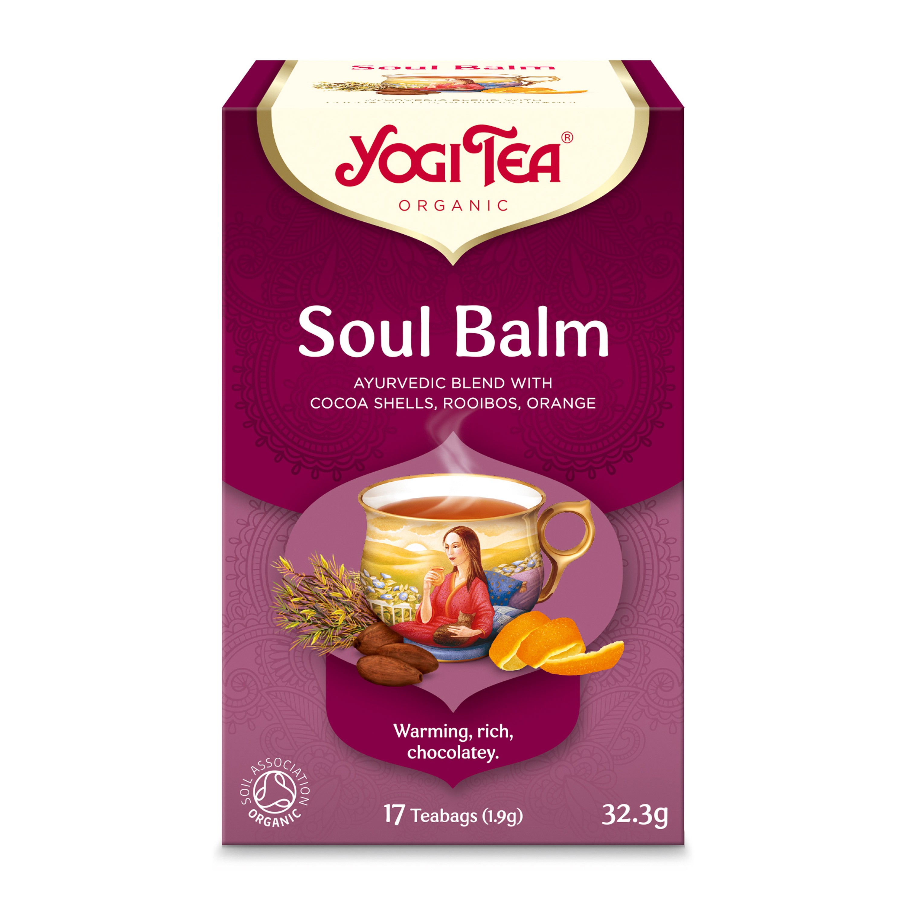 Oferte la Ceai bio Soul Balm 17 pliculete x 1.9g (32.3g) Yogi Tea