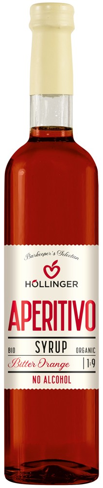 Oferte la Sirop bio aperitiv 1:9 Bitter orange, fara alcool, 500ml Hollinger