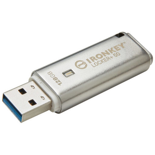 Oferte la Memorie USB IronKey Locker+50 128GB USB 3.2 Silver