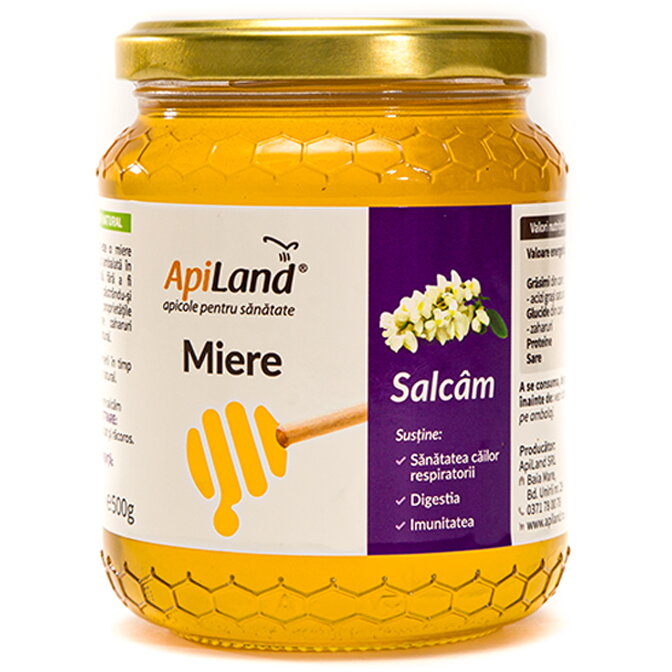 Oferte la Miere de Salcam Cruda 500g