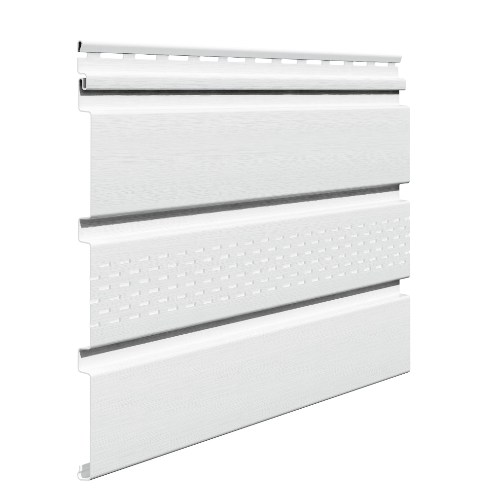 Oferte la Sageac PVC, perforat, alb, 2,7 m