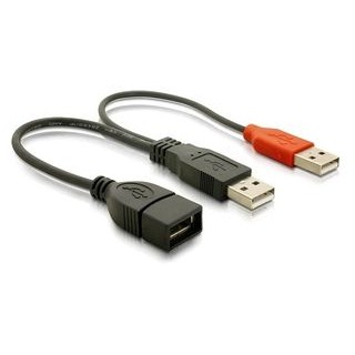 Oferte la Delock USB data + napájací kábel, čierny