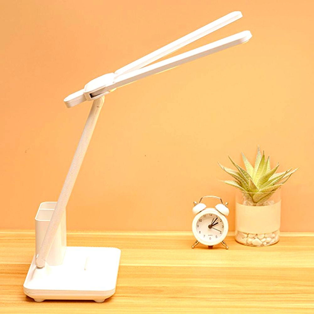 Lampa birou cu suport instrumente de scris, Aripi