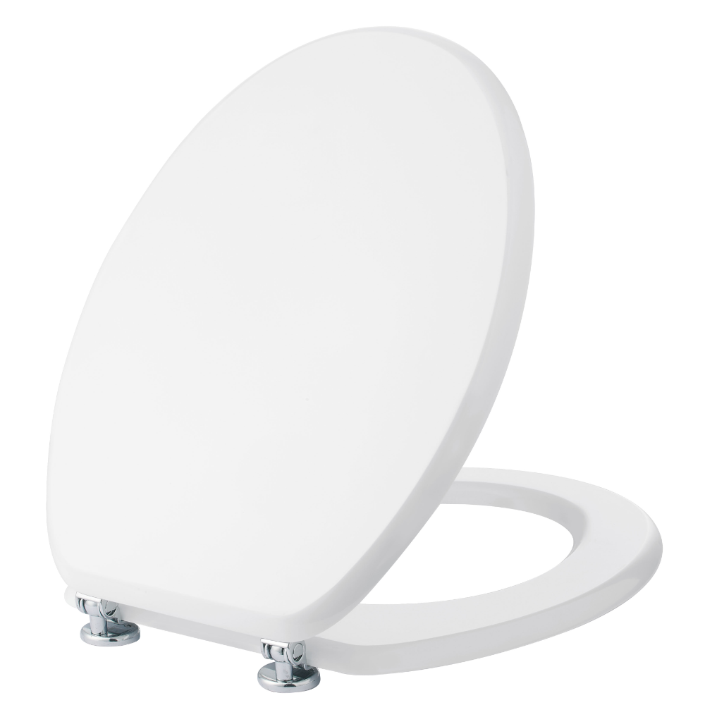 Oferte la Capac WC Eurociere Legno, lemn, alb, 47.2 x 37.7 cm