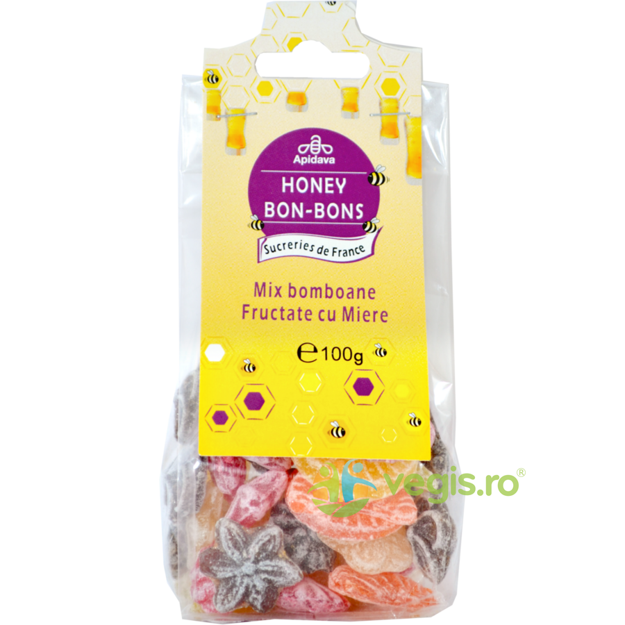 Oferte la Bomboane Cu Miere Si Fructe 100gr